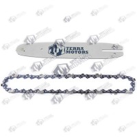Lama + lant drujba - Picco - 30cm - 1.3mm (pentru adaptor motocoasa)