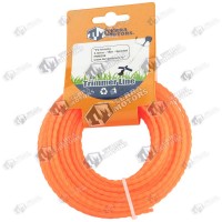 Fir trimmy motocoasa 3.3mm - 15m - Spiralat 