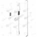 Arc acceleratie Honda GX 160, GX 140, GX 200 (Set 3 piese)