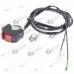 Comutator cu buton si cablu motosapa/ motocultor 168F, 170F, 173F, 177F, 178F, 188F, 186F, Ruris