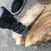 Burghiu conic despicare lemne pentru bormasina sau rotopercutor (3 adaptoare)