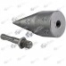 Burghiu conic despicare lemne pentru bormasina sau rotopercutor - 45mm