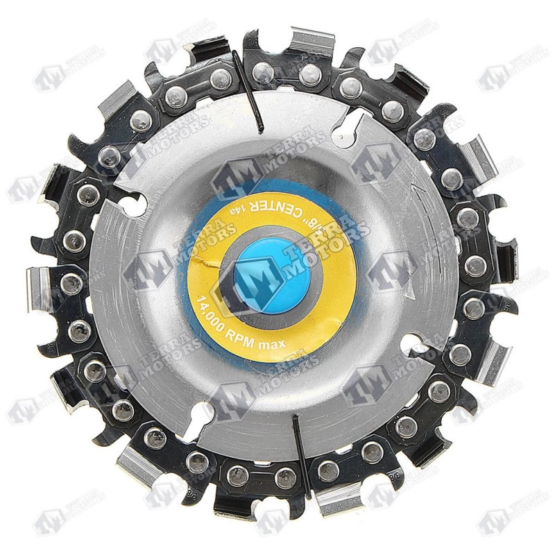 Disc pentru sculptat cu flex (polizor unghiular) Cu lant drujba - 100mm x 16mm