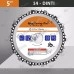 Disc pentru sculptat cu flex (polizor unghiular) Cu lant drujba - 125mm x 22mm