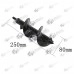 Mini burghiu de pamant 8x25cm pentru bormasina