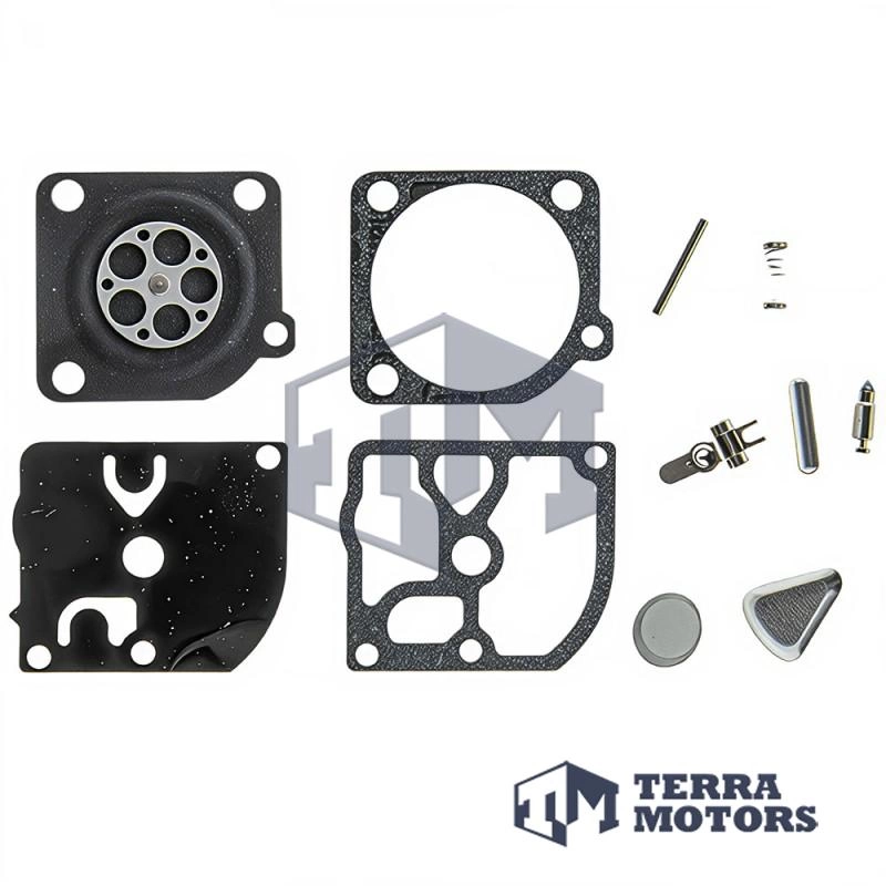 Kit reparatie carburator drujba Husqvarna 136, 137, 141, 142, 40, 45, 51, 55, Stihl 210, 230, 250, 021, 023, 025 Zama - Complet - RB-41 (Usa)