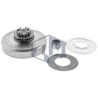 Carcasa ambreiaj drujba Husqvarna 281, 288, 181, 394, 395, 185, 285, 298, 1100, 2100, 2101 Detasabila - Pas 3/8 - 7 Dinti (ITAL)