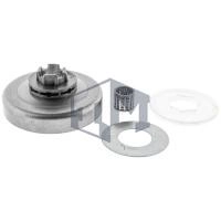 Carcasa ambreiaj drujba Husqvarna 281, 288, 181, 394, 395, 185, 285, 298, 1100, 2100, 2101 Detasabila - Pas 404 - 7 Dinti (ITAL)