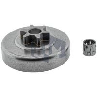 Carcasa ambreiaj drujba Stihl 009, 010, 011, 020 T - Fixa - Pas 3/8 LP (91) - 6 Dinti