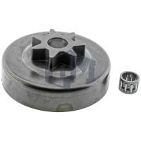 Carcasa ambreiaj drujba Stihl 024, 026 - Fixa - Pas 3/8 - 7 Dinti (ITAL)