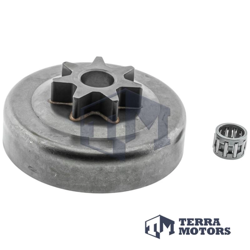 Carcasa ambreiaj drujba Stihl 261, 271, 291 - Fixa - Pas 3/8 - 7 Dinti