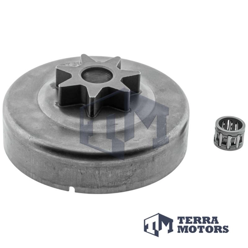 Carcasa ambreiaj drujba Stihl 290, 390, 360, 310, 340, 029, 039, 034, 036 - Fixa - Pas 325 - 7 Dinti (ITAL)