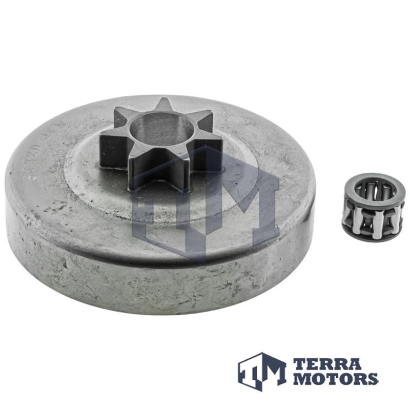 Carcasa ambreiaj drujba Stihl 440, 044, 046 - Fixa - Pas 325 - 7 Dinti (ITAL)