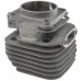 Kit cilindru drujba Husqvarna 268 50mm Titanikel, Piston cu teflon (Terra Motors)