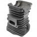 Kit cilindru drujba Husqvarna 340 40mm Titanikel, Piston cu teflon (Terra Motors)