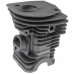 Kit cilindru drujba Husqvarna 340 40mm Titanikel, Piston cu teflon (Terra Motors)