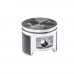 Kit cilindru drujba Husqvarna 346xp, 350, 353 45mm Titanikel, Piston cu teflon (Terra Motors)