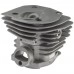 Kit cilindru drujba Husqvarna 350 44mm Titanikel, Piston cu teflon (Terra Motors)