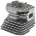 Kit cilindru drujba Husqvarna 350 44mm Titanikel, Piston cu teflon (Terra Motors)