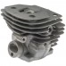 Kit cilindru drujba Husqvarna 357 46mm Titanikel, Piston cu teflon (Terra Motors)