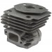 Kit cilindru drujba Husqvarna 359, 357 47mm Titanikel, Piston cu teflon (Terra Motors)
