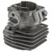 Kit cilindru drujba Husqvarna 359, 357 47mm Titanikel, Piston cu teflon (Terra Motors)