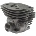 Kit cilindru drujba Husqvarna 359, 357 47mm Titanikel, Piston cu teflon (Terra Motors)