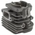 Kit cilindru drujba Husqvarna 359, 357 47mm Titanikel, Piston cu teflon (Terra Motors)