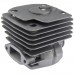 Kit cilindru drujba Husqvarna 365 48mm - Piston Pop-up - Extra compresie Titanikel, Piston cu teflon (Terra Motors)