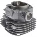 Kit cilindru drujba Husqvarna 365 48mm - Piston Pop-up - Extra compresie Titanikel, Piston cu teflon (Terra Motors)