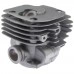 Kit cilindru drujba Husqvarna 365 48mm - Piston Pop-up - Extra compresie Titanikel, Piston cu teflon (Terra Motors)