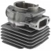 Kit cilindru drujba Husqvarna 365 48mm Titanikel, Piston cu teflon (Terra Motors)