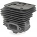 Kit cilindru drujba Husqvarna 365 X-TORQ, 372 X-TORQ 50mm Titanikel, Piston cu teflon (Terra Motors)