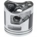 Kit cilindru drujba Husqvarna 365 X-TORQ, 372 X-TORQ 50mm Titanikel, Piston cu teflon (Terra Motors)