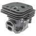 Kit cilindru drujba Husqvarna 365 X-TORQ, 372 X-TORQ 50mm Titanikel, Piston cu teflon (Terra Motors)
