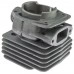 Kit cilindru drujba Husqvarna 371, 372 50mm Titanikel, Piston cu teflon (Terra Motors)