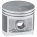 Kit cilindru drujba Husqvarna 371, 372 50mm Titanikel, Piston cu teflon (Terra Motors)