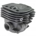 Kit cilindru drujba Husqvarna 371, 372 50mm Titanikel, Piston cu teflon (Terra Motors)