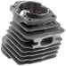 Kit cilindru drujba Husqvarna 51 45mm Titanikel, Piston cu teflon (Terra Motors)