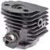 Kit cilindru drujba Husqvarna 55 46mm - Piston Pop-up - Extra compresie Titanikel, Piston cu teflon (Terra Motors)