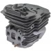 Kit cilindru drujba Husqvarna 575 51mm Titanikel, Piston cu teflon (Terra Motors)