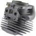 Kit cilindru drujba Husqvarna 575 51mm Titanikel, Piston cu teflon (Terra Motors)