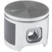 Kit cilindru drujba Husqvarna 61 48mm Titanikel, Piston cu teflon (Terra Motors)
