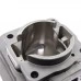 Kit cilindru drujba Husqvarna 61 48mm Titanikel, Piston cu teflon (Terra Motors)