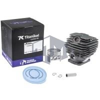 Kit cilindru drujba Stihl 028 46mm Titanikel, Piston cu teflon (Terra Motors)