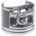 Kit cilindru drujba Stihl 028 46mm Titanikel, Piston cu teflon (Terra Motors)
