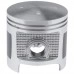 Kit cilindru drujba Stihl 070 58mm Titanikel, Piston cu teflon (Terra Motors)