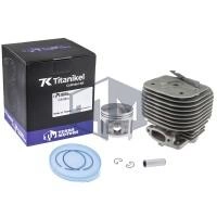 Kit cilindru drujba Stihl 070 58mm Titanikel, Piston cu teflon (Terra Motors)