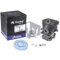 Kit cilindru drujba Stihl 192 T 37mm Titanikel, Piston cu teflon (Terra Motors)