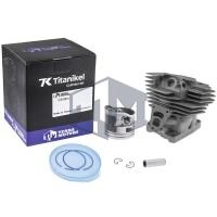 Kit cilindru drujba Stihl 362 47mm Titanikel, Piston cu teflon (Terra Motors)